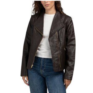 COLE HAAN Genuine Leather Jacket